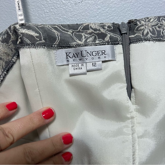 Karl Lagerfeld Crepe Side Rouched Sheath Dress - Picture 3 of 10